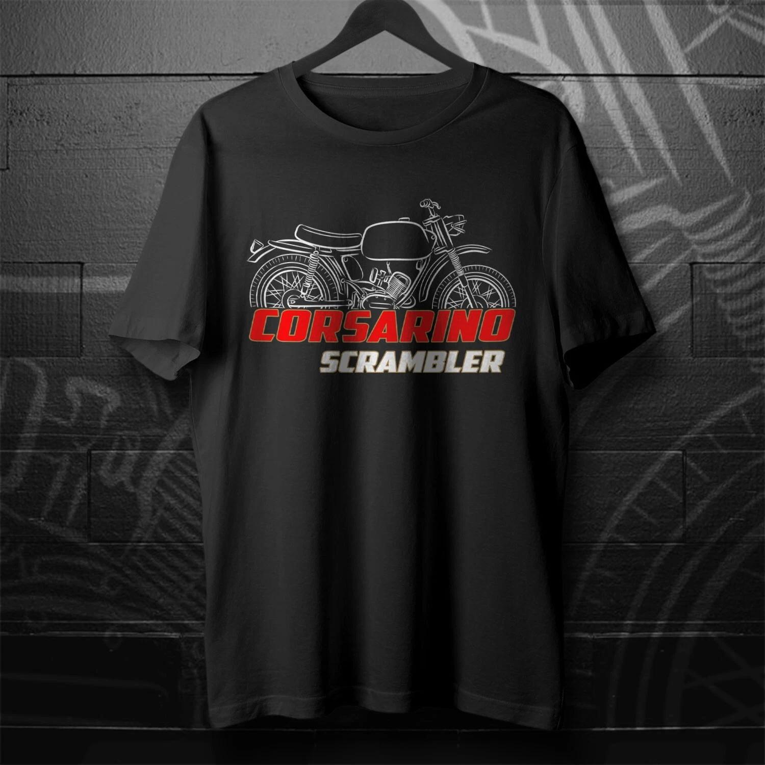 

For Moto Morini Corsarino Scrambler Fans – Moto Animals Illustration T shirt 4XL