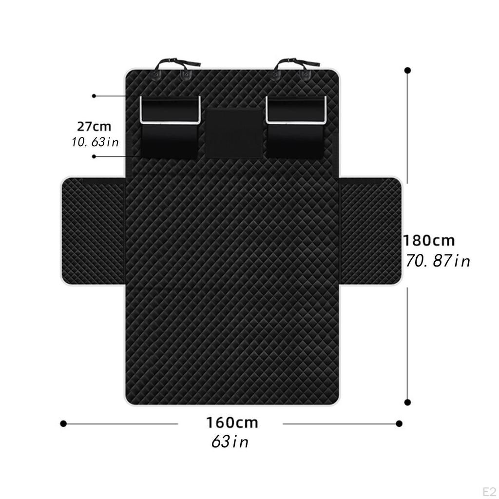 Cargo Liner for Dogs Trunk Cover Mat Waterproof Easy to Install SUV Sedans Tear Resistant Pet