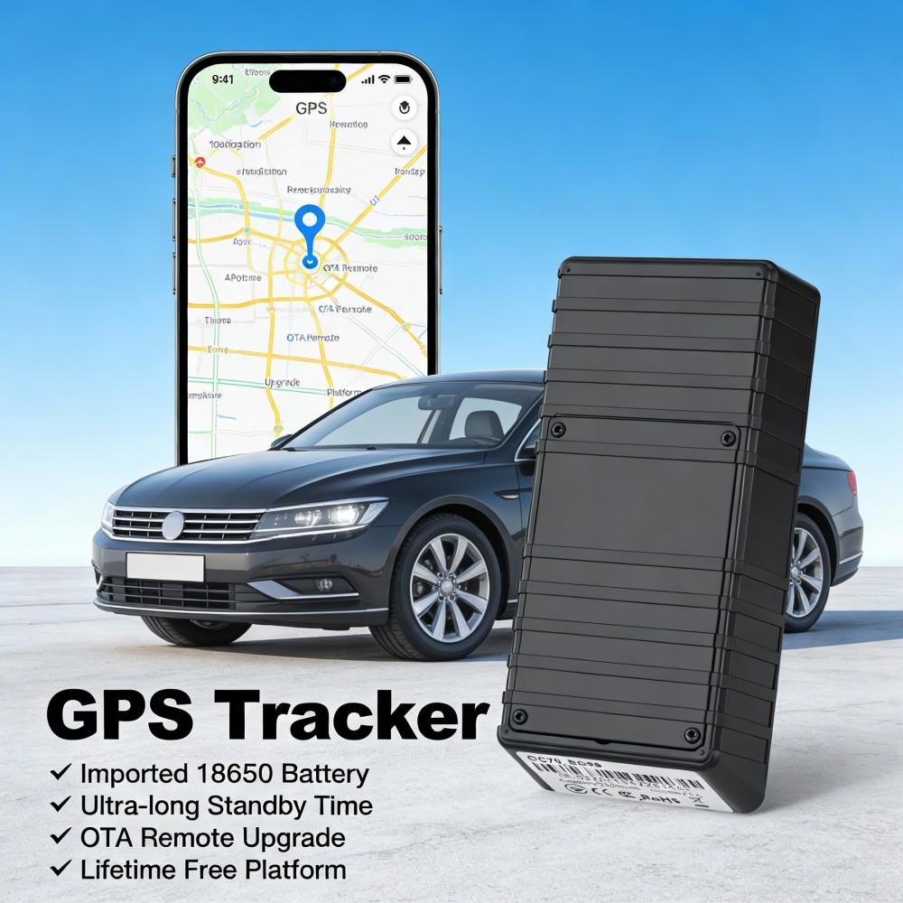 4G Mini GPS Tracker for Cars - Free Installation, Ultra-Long Battery, Mortgage/Lease Vehicle Monitoring (Plug-and-Play)