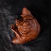 Chinese Yixing Purple Clay Tea Pet Lucky Golden Toad Ornaments Handmade Tea Figurine Crafts Tea Ceremony Desktop Decoration