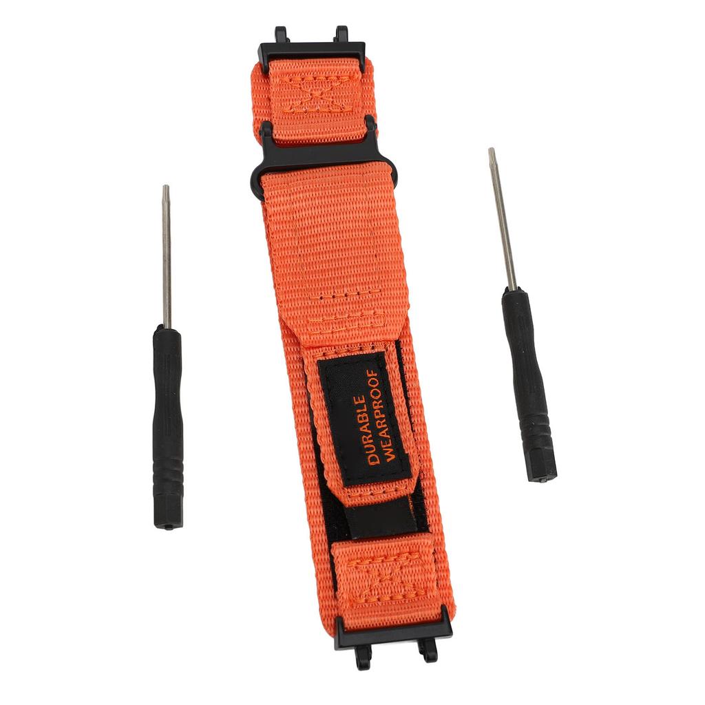 Nylon Watch Band for Huami Active Edge A2212 Hook and Loop Fastener Sporty Style Braided Soft Replac