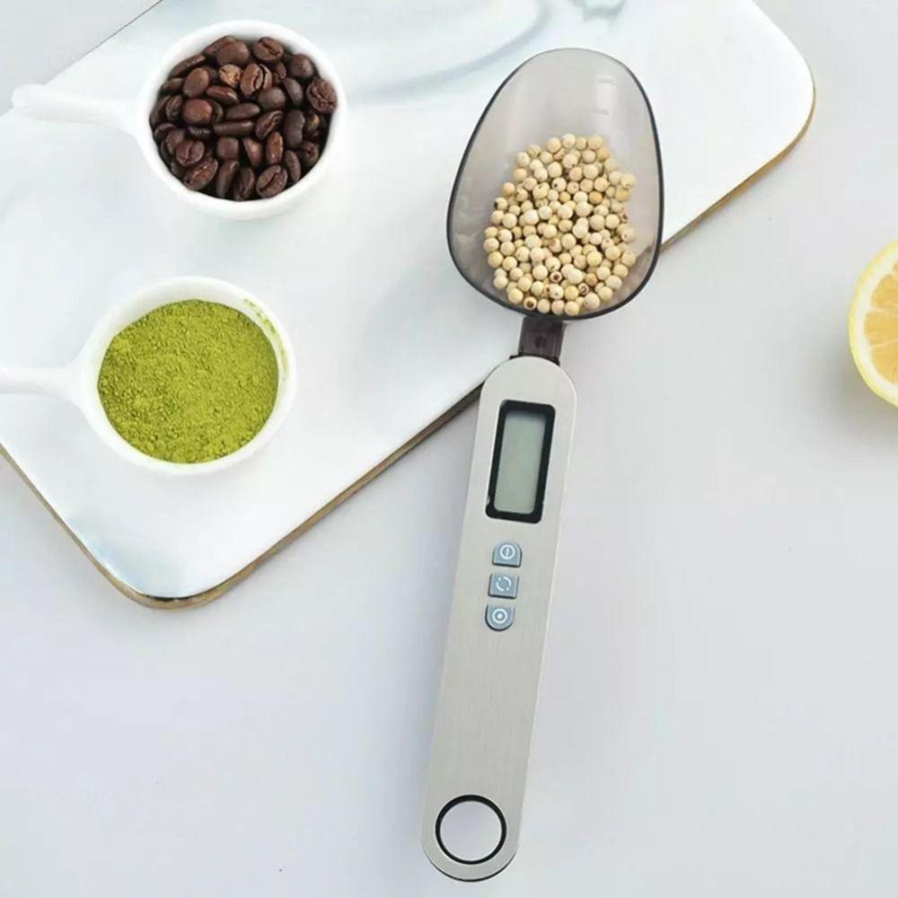 High Accuracy Kitchen Measuring Scoop Unit Switching Digital Spoon Scale