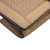 Gucci 231839 W Hook Wallet  Diamante Leather Purse Beige Leather Women Used