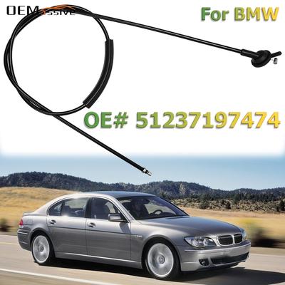 OE-Nr. 51237197474 Auto Motor Vorne Mitte Motorhaubenentriegelungskabel Haubenkabel Für BMW 7er Reihe E65 E66 740i 2001 Alpina B7 2007-2008