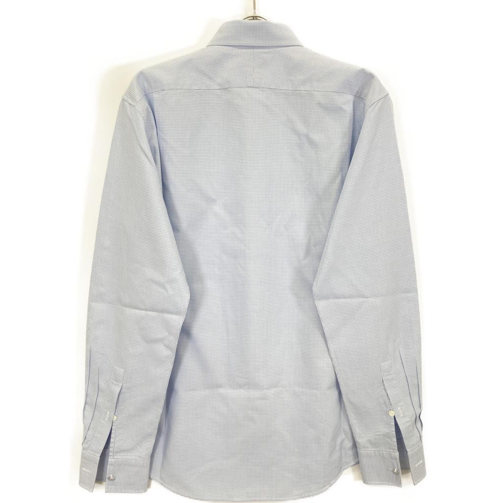 Hermes Cotton Long Sleeve Shirt Tops 42 blueUsed