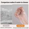 5 Pieces Plastic Bed Dust Covers Elastic Edged Oversized Anti-spill Protector for Home Renovation Furniture Storage