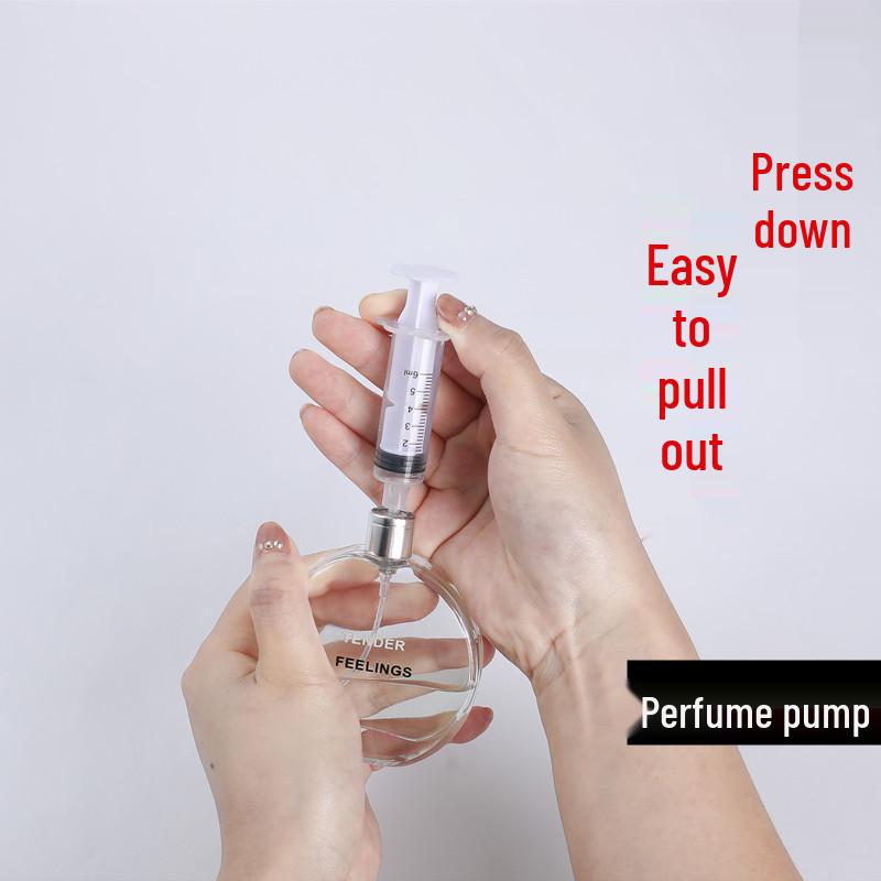 Universal 5ML Perfume Atomizer with Scaled Syringe for No-Waste Dispensing