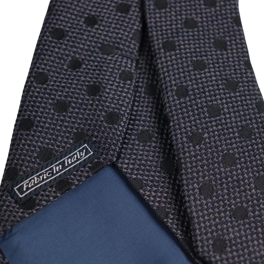 [Michiko London] Necktie, Gift Box Included, Italian Fabric, Made in Japan, Polka Dot, Silk & Cotton, Gift, Present, Men's & Women's, Unisex,