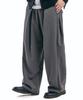 Descheuis Side-Pleated Balloon Fit Slacks_Charcoal
