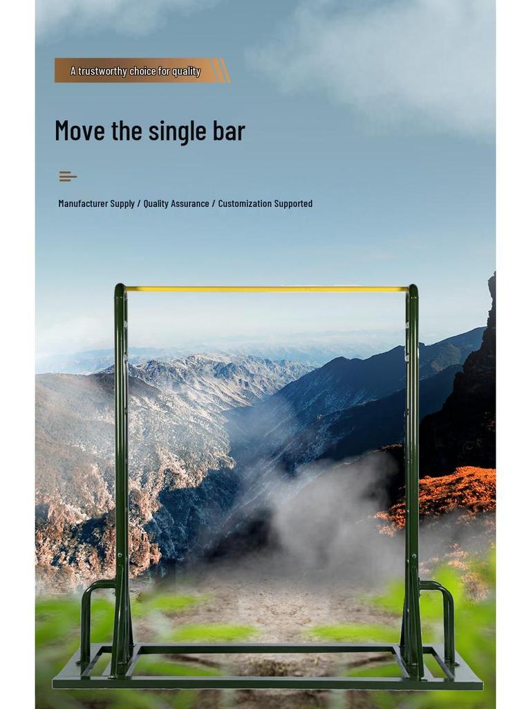 Adjustable Indoor/Outdoor Pull-Up Bar for Home and Street Workouts