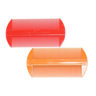 2 Colori Pettine Doppia Faccia per Pidocchi Pettini per Capelli Pidocchi Pulci Lendini Pettini per Capelli