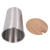 500ML Stainless Steel Beer Mug with Lid Single Layer Water Cup Outdoor Drinking Cup for Household