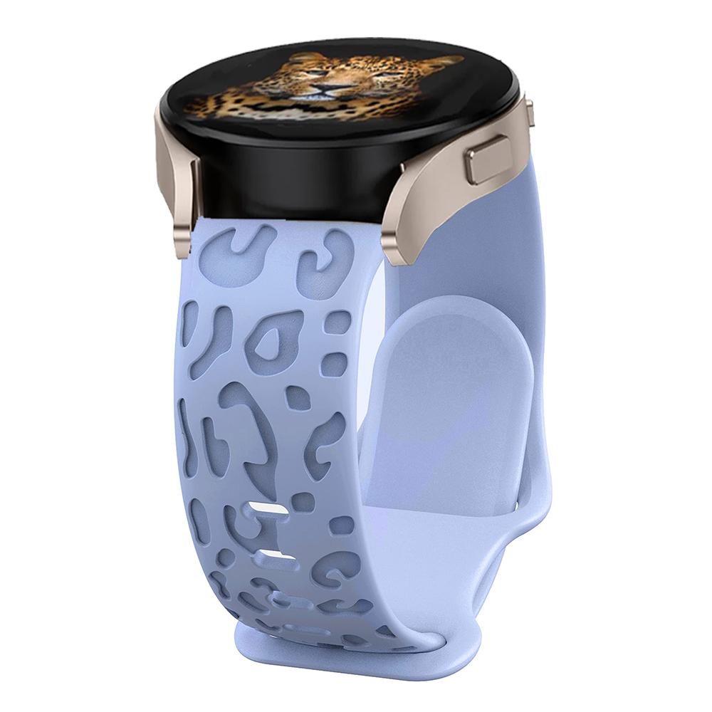 20mm Straps For Samsung Galaxy Watch 6/7/5/4/classic/5 pro 44mm 40mm Silicone Engraved correa Bracelet HUAWEI GT 2e 3 4 5 Band