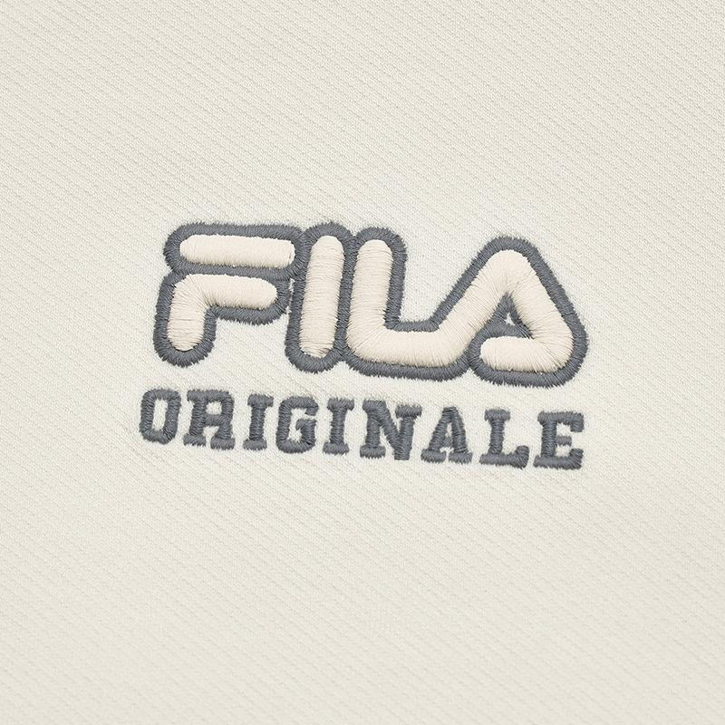 Fila Originální Módní Retro Klasický Design Pohodlná Ležérní Mikina Pánská mikina Mandlová Khaki F11M619207FBG
