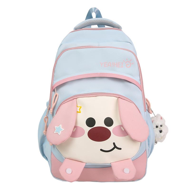 Schoolbag New Japanese Ins High Value Fresh and Sweet Original Style Cute Dog Backpack Female Lightweight Large Capacity Backpack