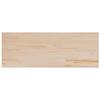 VidaXL Dessus de table 110x40x2,5 cm rectangulaire bois de pin massif, dessus de table en bois, dessus de table basse, 847432