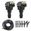 Windshield Washer Nozzles Spray Jet CarRepair Wipers Washer For Most Model Car