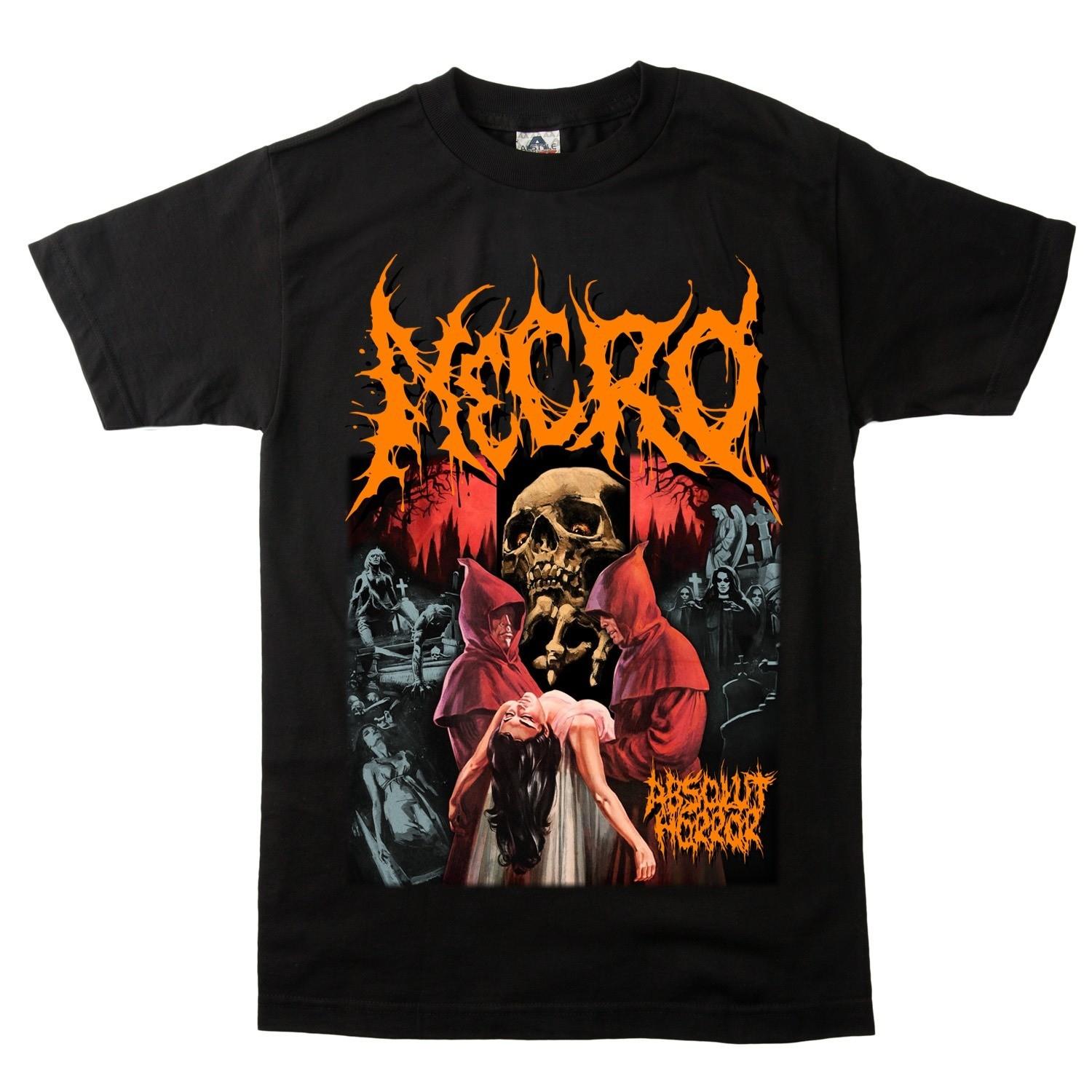 New Necro Band Absolut Horror Occult Black S to 5XL Shirt SN659 XXXL