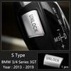 For BMW 3 4 Series 3GT F30 F31 F32 F34 F36 316li Car Accessories Control Gear Shift Panel Decorative Strip Cover Trim Sticker