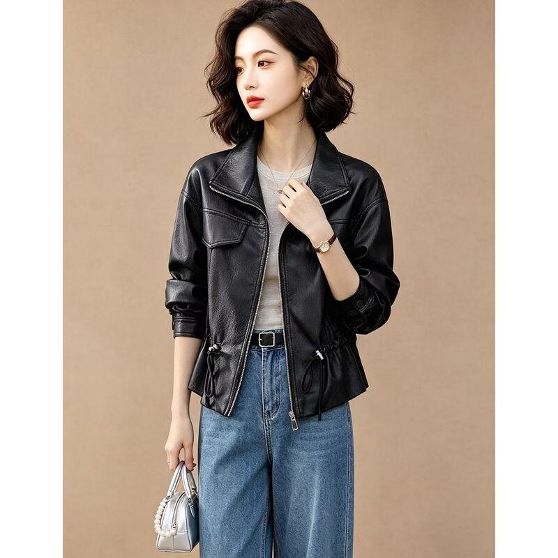EST+II Women's Casual Drawstring Hem Jacket