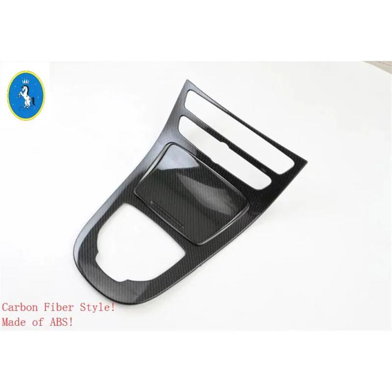 ABS Auto Middenconsole Versnellingspook Knop Paneel Decoratie Cover Trim Voor Mercedes Benz E-KLASSE W213 2016 - Interieur Accessoires