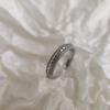 Silver Ring with Cubic Zirconia, Product Weight 2.91 G (2184287)