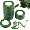 2pcs Floral Stem Tape Corsages Buttonhole Artificial Flower Stamen Wrap Florist Green Tapes Nylon Flower Supplies