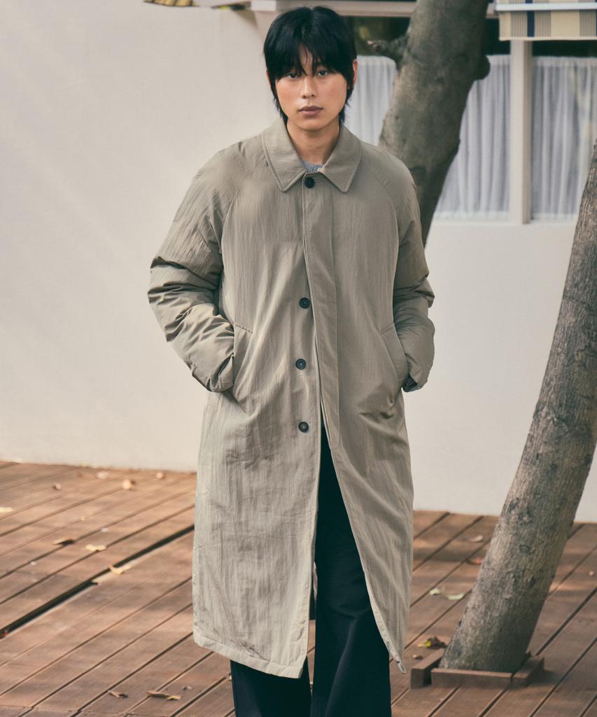 Wednesday Oasis [Atelier Edition] Mac Trench Padded Coat_Khaki(Wc25-Ot04)