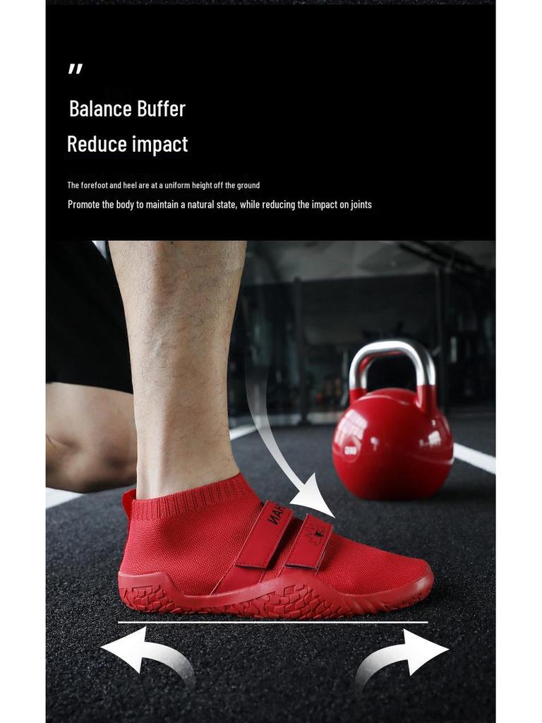 Unisex Portable Skin-Fit Four Seasons Squat Deadlift Fitness Shoes