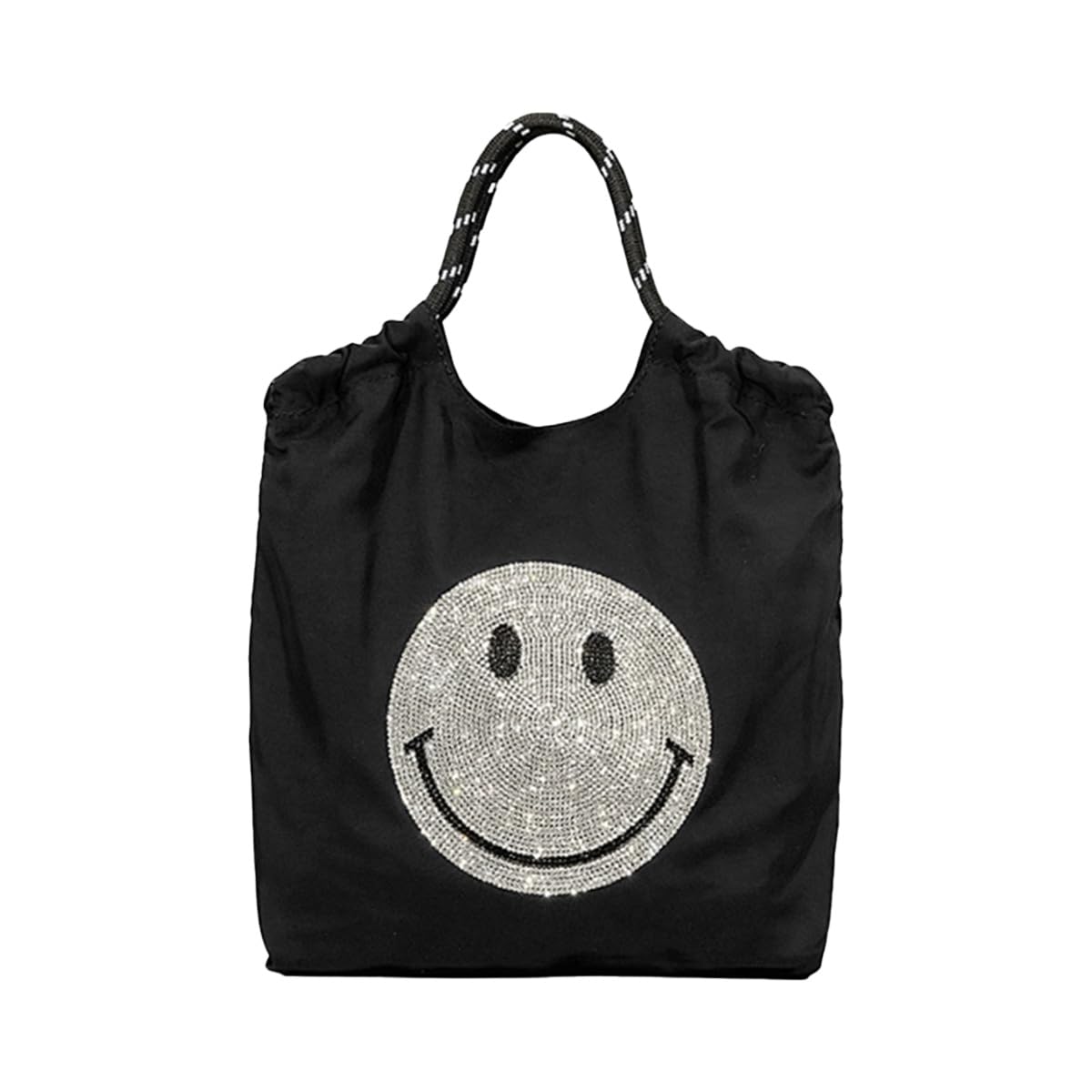 

Shoulder Bag for Shakasha String Bag [DIVA Rose] Women, Drawstring, Small, Cute, 2-way Nylon, Waterproof, Handbag, Freestanding, Lightweight, [Item] чорний