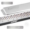 East Top Tremolo Harmonica in 24 Brass Leather and Cleaning for Beginners and Study and Practice Eb, Holes, Cover, Case, Cloth, Professionals,