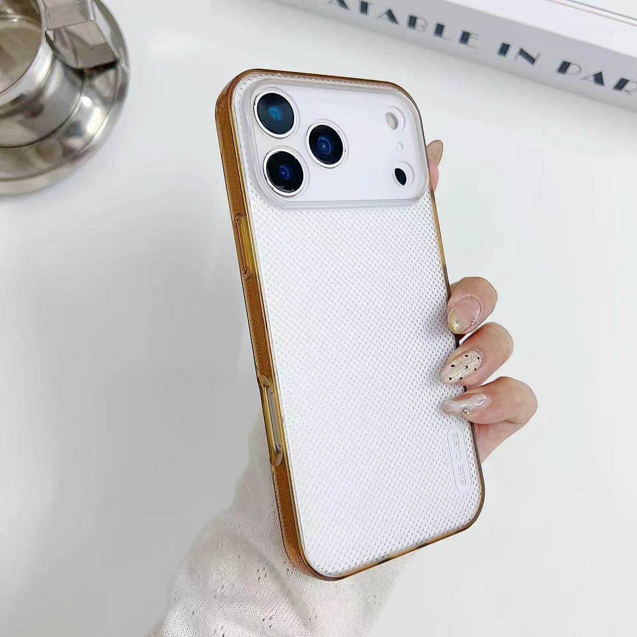 

For iPhone 17 Pro Max Case 3 in 1 Clear Shockproof TPU PC Phone Back Cover