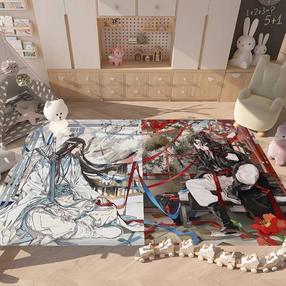 Anime Mo Dao Zu Shi Kitchen Mat Kids Room Bedroom Decoration Balcony Anti-Slip Doormat Living Room Alfombra