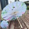 Parapluie en Papier Huilé Style Antique Chinois 82cm Parapluie Décoratif Multicolore pour Enfants Parapluie pour Costumes Photographie