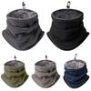 Winter Motorrad Warme Maske Herren Damen Fleece Nacken Outdoor Wärmer Winddichter Schal Camping Wandern Sturmhaube Radfahren Gesichtsmaske