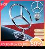 New 2025 Hot Star Bonnet - Badge for Car Hood Front Chrome Logo Hood Marking for Benz C E S Class W204 W205 W212 W213 W211 W220