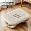 Luzhiyuan Rocking Solid Wood Under-Desk Footrest