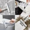 4-in-1 Glass & Mirror Cleaning Tool - Squeegee, Scraper & Brush for Bathroom & Windows