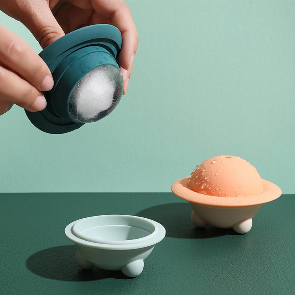 Ice Tray Big Silicone Mold Sphere Ball Maker Whiskey Round Mould DIY