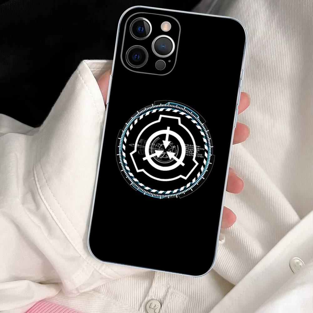 Cool S-scp Logo For IPhone 17 16 16e 15 14 13 12 11 Pro Max Mini Plus Phone Case