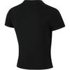 New Converse T Shirts Women's Black WCH663-023