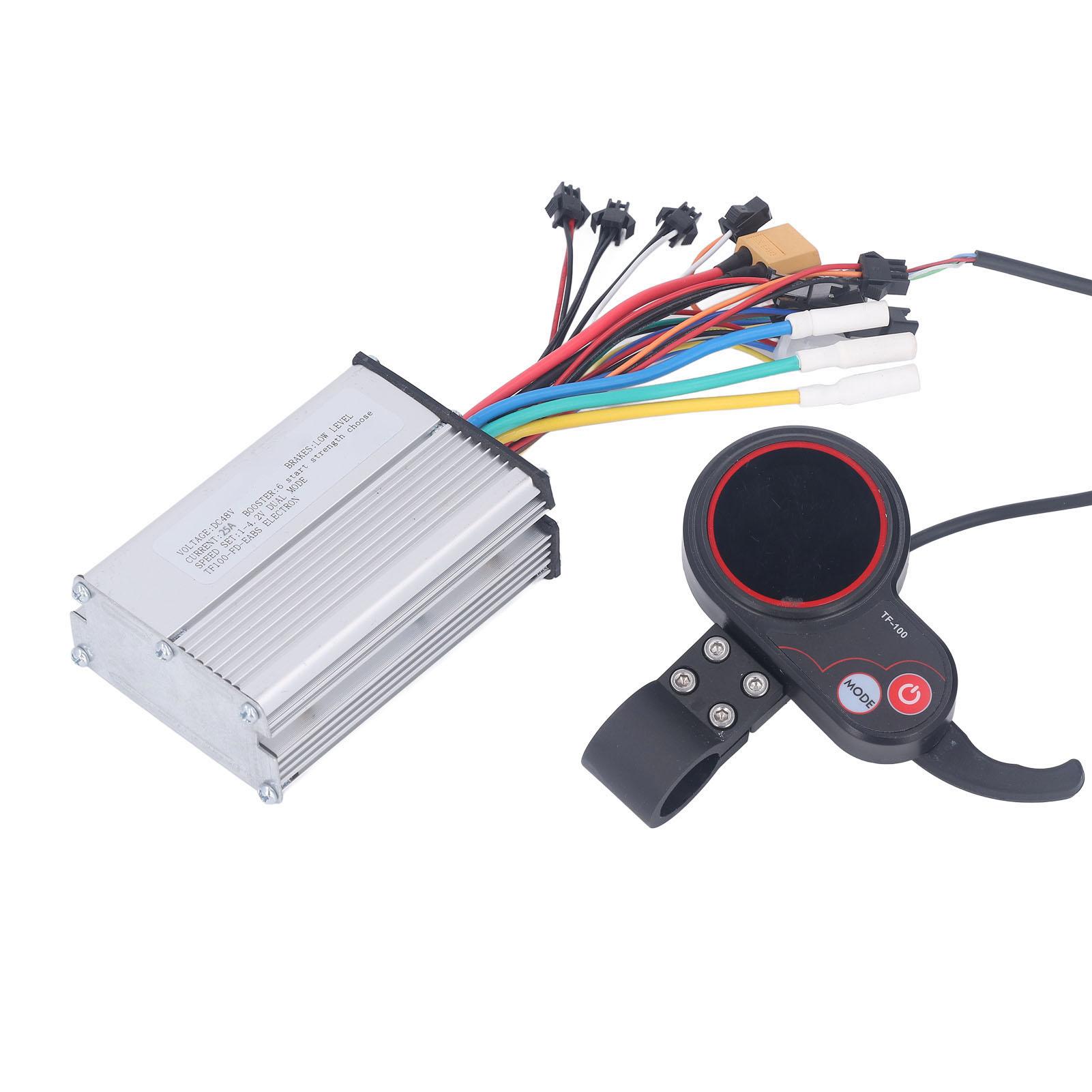 

DC48V Brushless Controller Intelligent Motor Speed Controller for Electric Bike Scooter 350W 25A