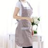 1pc Apron, Korean Fashion Double Layer Waterproof And Oil-proof Apron, Kitchen Cooking Waist, Cute Princess Cover Up Home