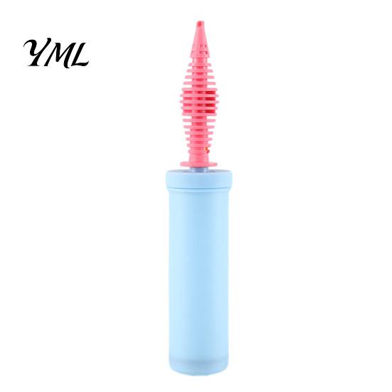 Handheld Balloon Pump Hand Held Plastic Pump, Two Way Dual Action Inflator, Manual Inflator Air for Latex Balloons, Portable Blower Tools Tool