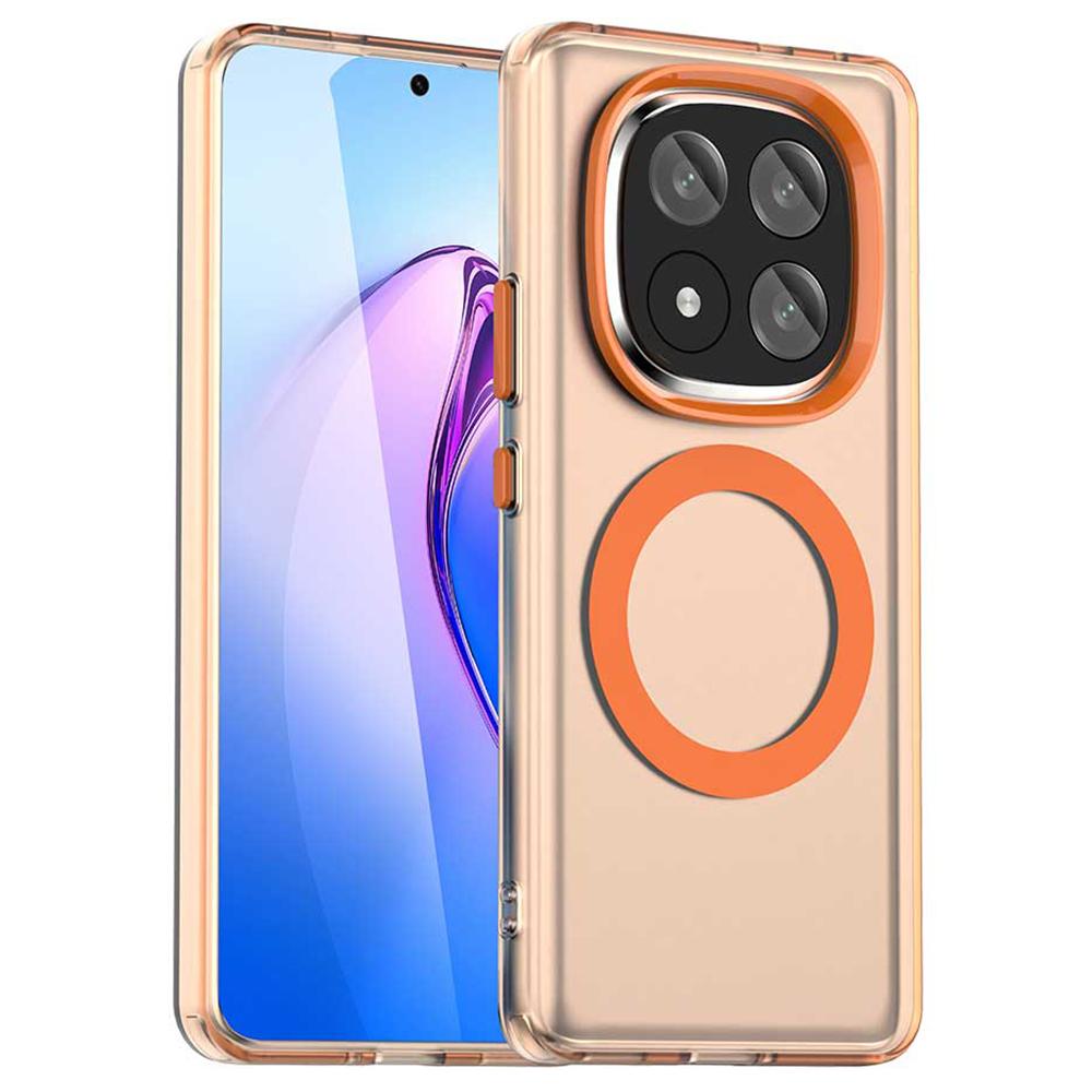 Für Xiaomi Redmi Note 14 Pro+ 5G Hülle Kompatibel mit MagSafe PC+TPU+PET Anti-Sturz Handyhülle