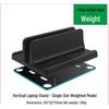 Laptop Vertical Stand and Desktop Storage Rack Bracket