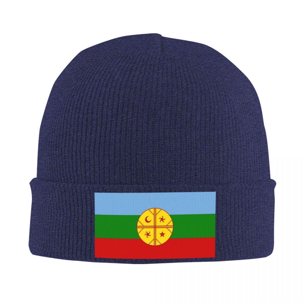 

Mapuche Chile Argentina South America Warm Knitted Cap Fashion Bonnet Hat Autumn Winter Outdoor Beanies Hats for Unisex Adult One Size