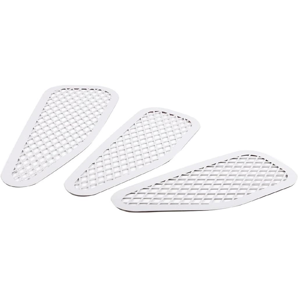 Aunginsy Car Front Hood Air Vent Cover Trim Compatible with Toyota FJ Cruiser 2007-2021+ Car Front Engine Hood Vent Outlet Protection Mesh Exhaust