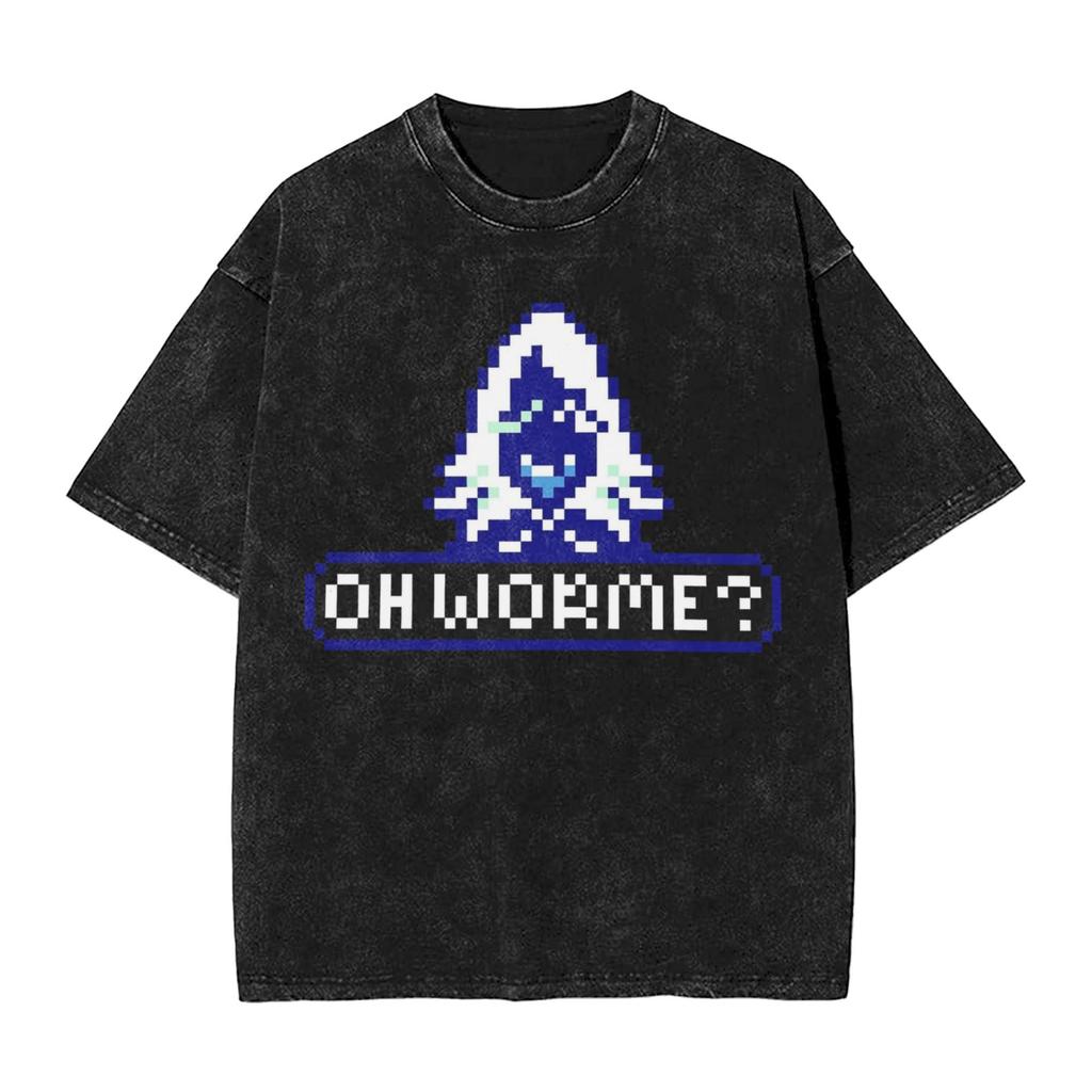 Hip Hop ITs TV Time Funny Tenna Deltarune Chapter Merch T Shirt for Unisex Women  Washed Cotton Tee Shirt Clothing