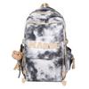 Der neue Schulranzen ist hochwertig, frisch und süß, ein Rucksack mit literarischem Graffiti-Tie-Dye und ein leichter Rucksack für Junior- und Oberstufenschüler.